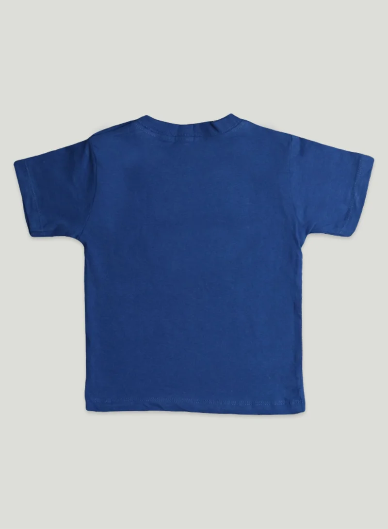 Luay Pack Of 1 100%  Cotton  T-Shirts for Boys & Girls Festive Short Sleeve Styles in Vibrant Colors and Patterns for Kids and Toddlers_Regular Fit  | Best Price UAE
